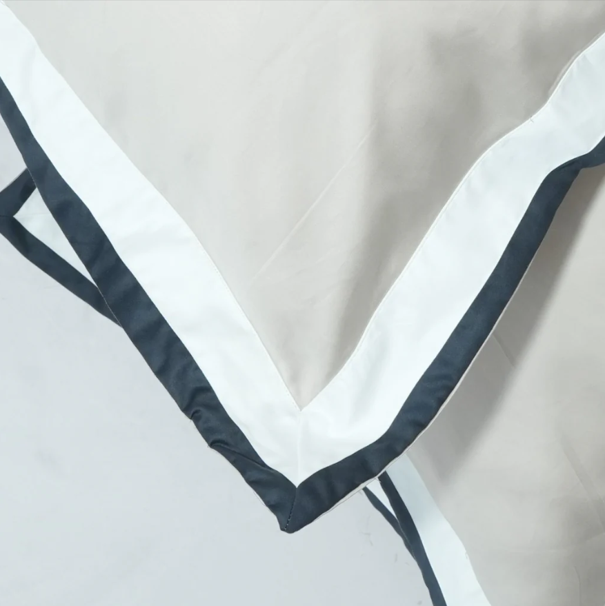 EATON Bedsheet (400TC) - 100% Cotton King-Size Bedsheet + 2 Pillow Covers
