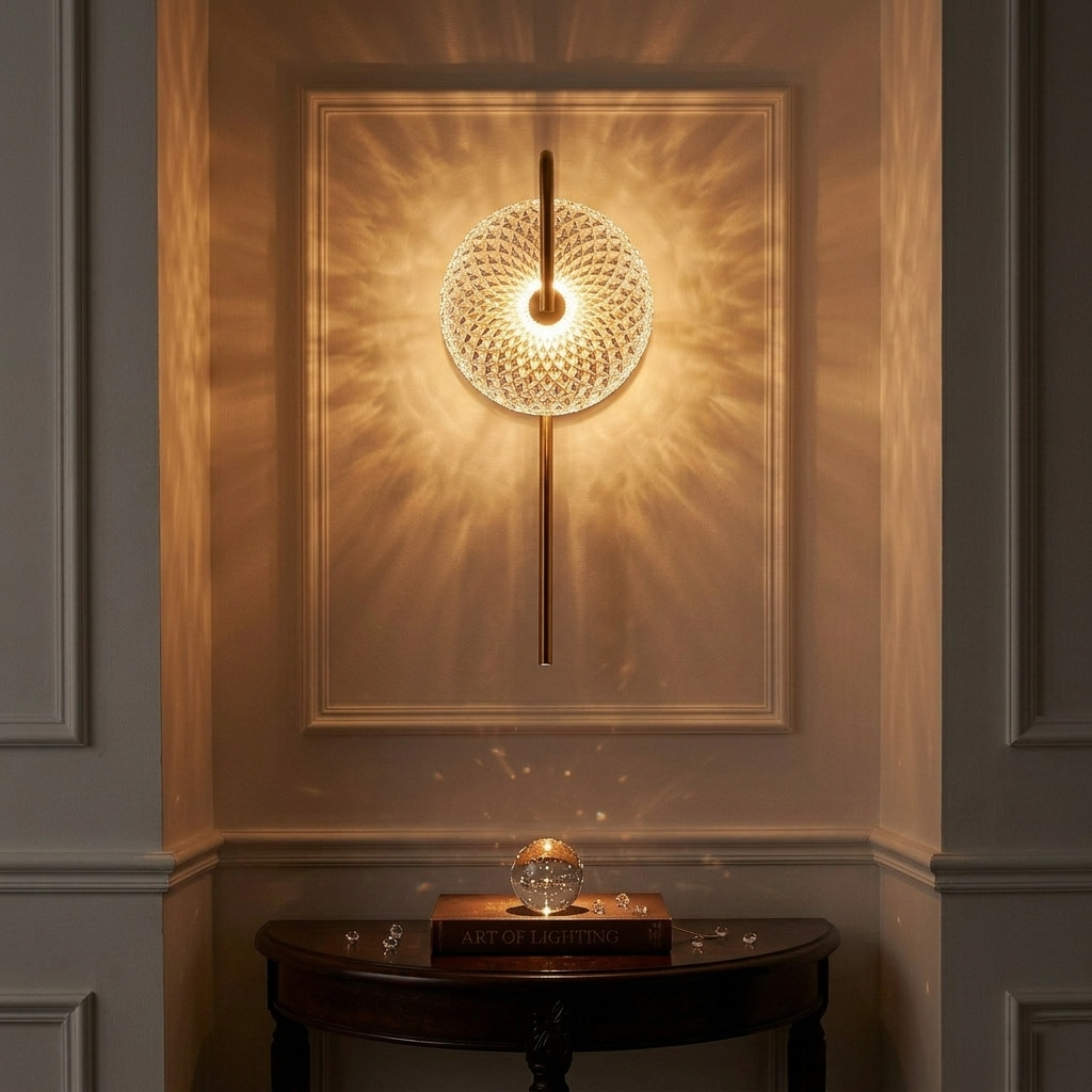 Eclipse Orb Modern Minimalist Wall Light - 8in * 12in (J)