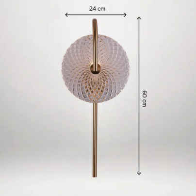 Eclipse Orb Modern Minimalist Wall Light - 8in * 12in (J)