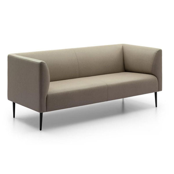 Elin Minimalist Curved-Arm 2-Seater Sofa (1500mm) - (NO)