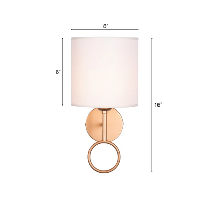 Elysian Double-Tiered Globe Wall Light - 5.1in * 21.4in (J)