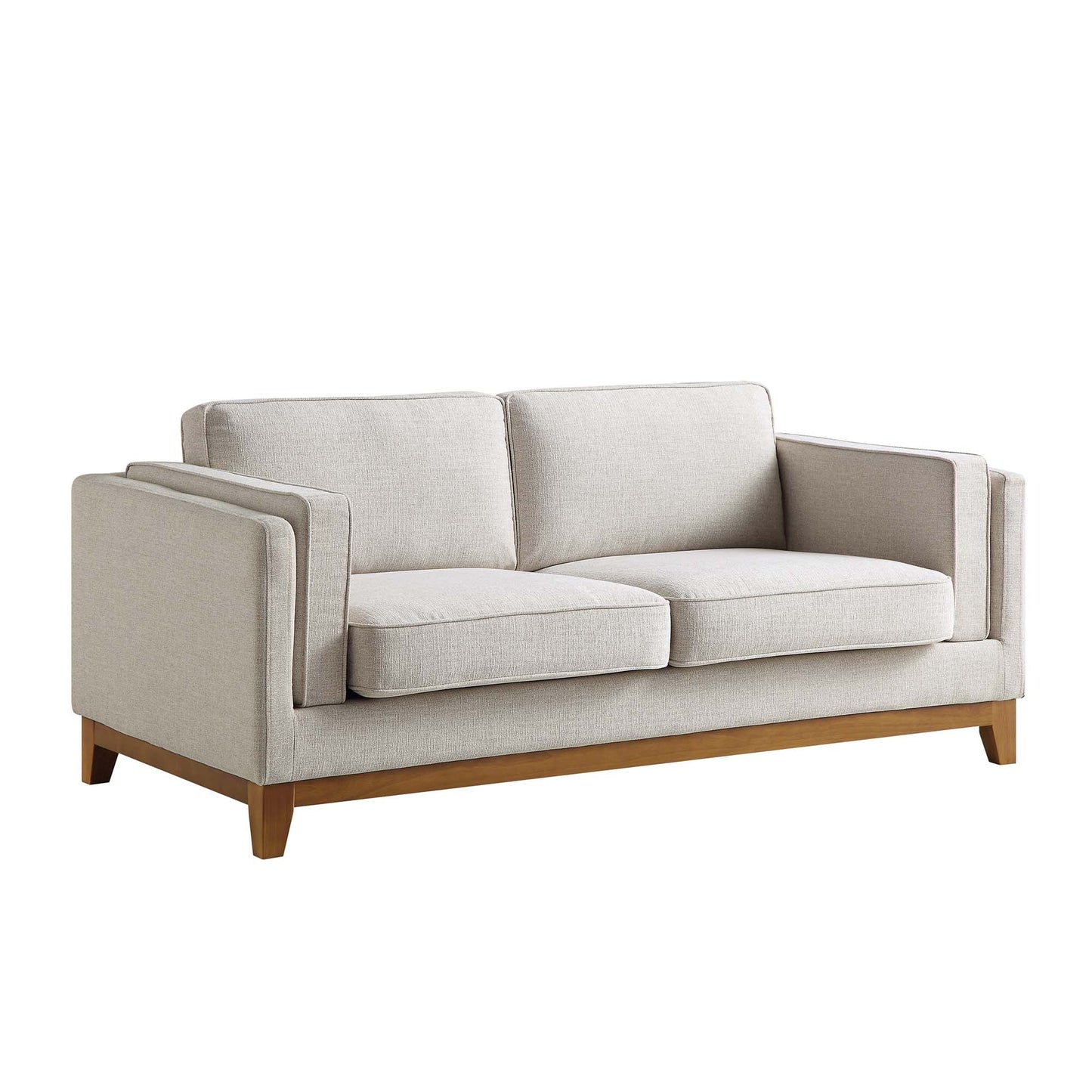 Habi Upholstered Fabric 2-Seater Sofa W 167 x D 84 x H 74 cm - (OT)