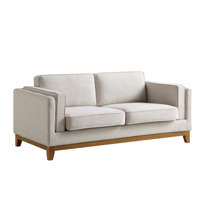 Habi Upholstered Fabric 2-Seater Sofa W 167 x D 84 x H 74 cm - (OT)