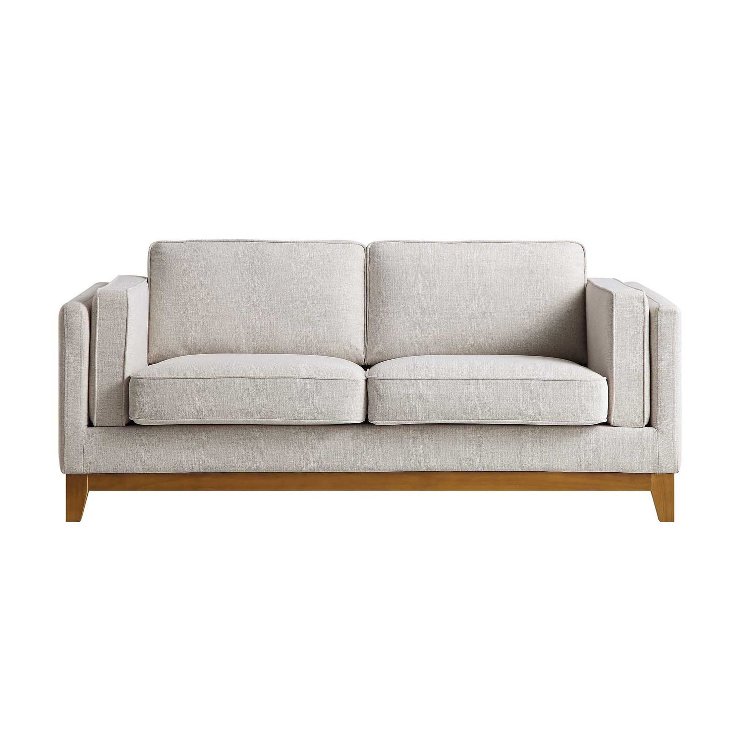 Habi Upholstered Fabric 2-Seater Sofa W 167 x D 84 x H 74 cm - (OT)