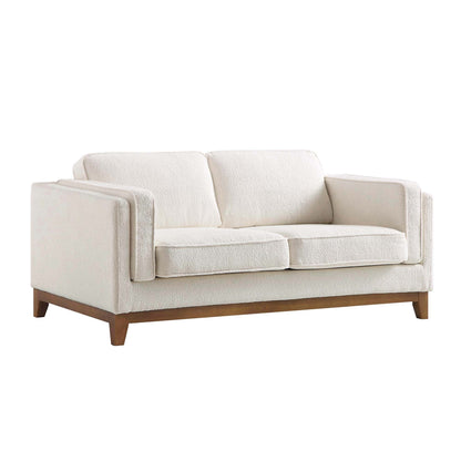 Habi Upholstered Fabric 2-Seater Sofa W 167 x D 84 x H 74 cm - (OT)