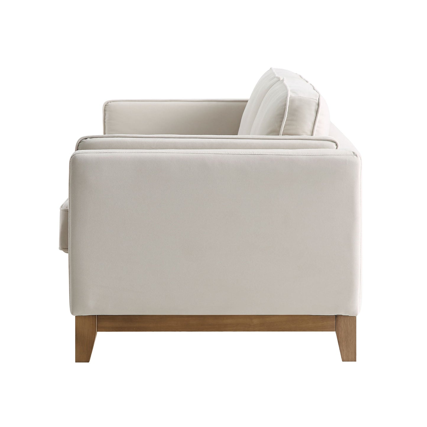 Habi Upholstered Fabric 3-Seater Sofa W 209 x D 84 x H 74 cm - (OT)