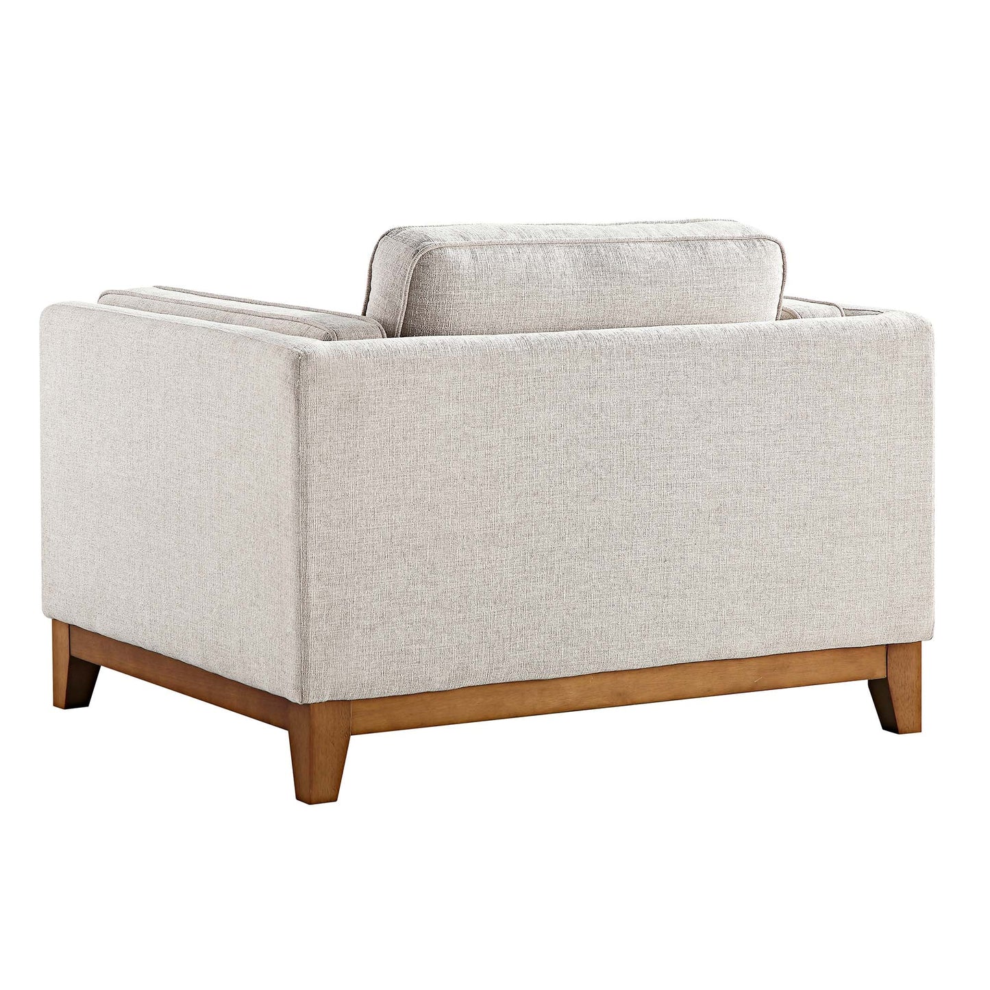 Habi Upholstered Fabric Sofa, 1-Seater W 101 x D 84 x H 74 cm - (OT)