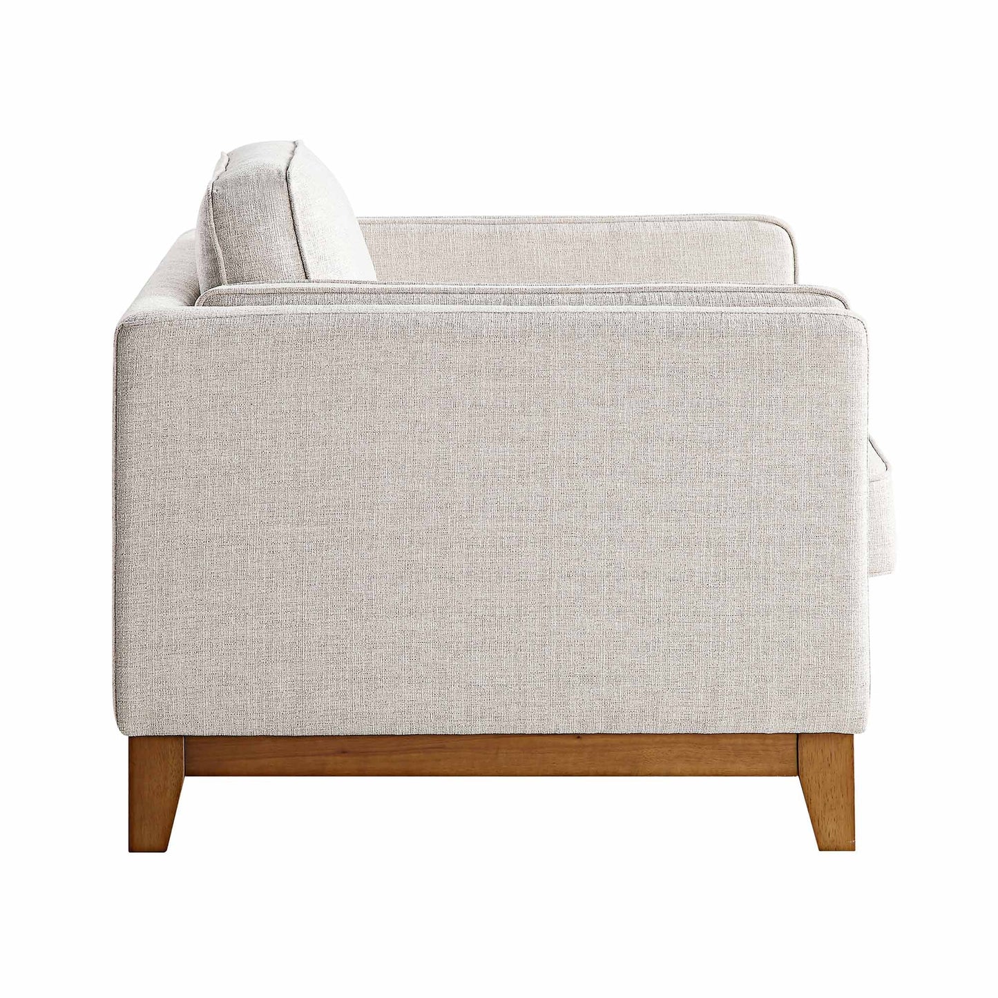 Habi Upholstered Fabric Sofa, 1-Seater W 101 x D 84 x H 74 cm - (OT)