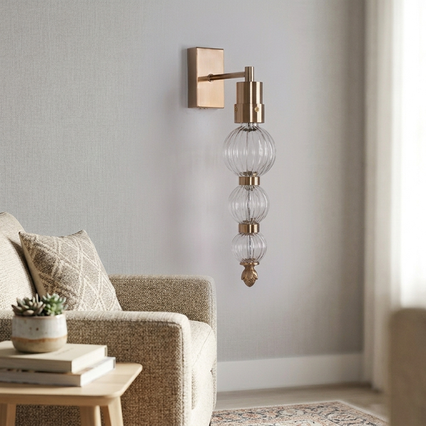 Halo Arc Modern Globe Wall Light - 8in * 12in (J)