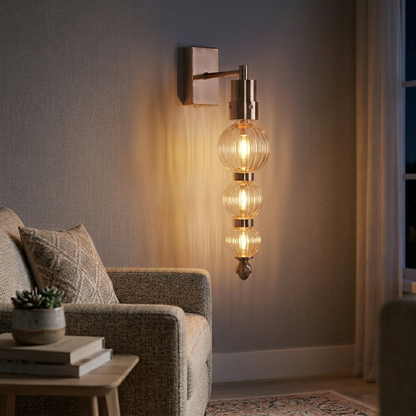 Halo Arc Modern Globe Wall Light - 8in * 12in (J)