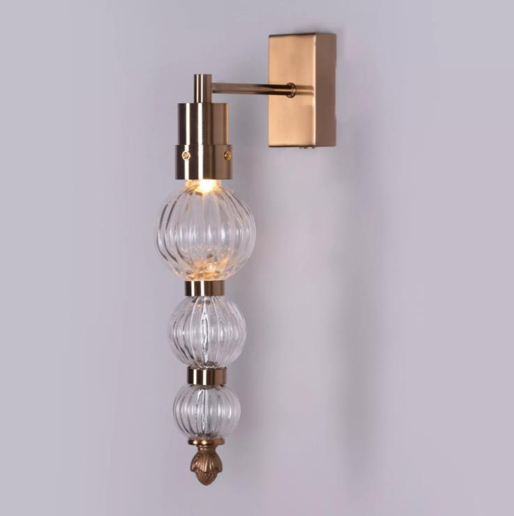 Halo Arc Modern Globe Wall Light - 8in * 12in (J)