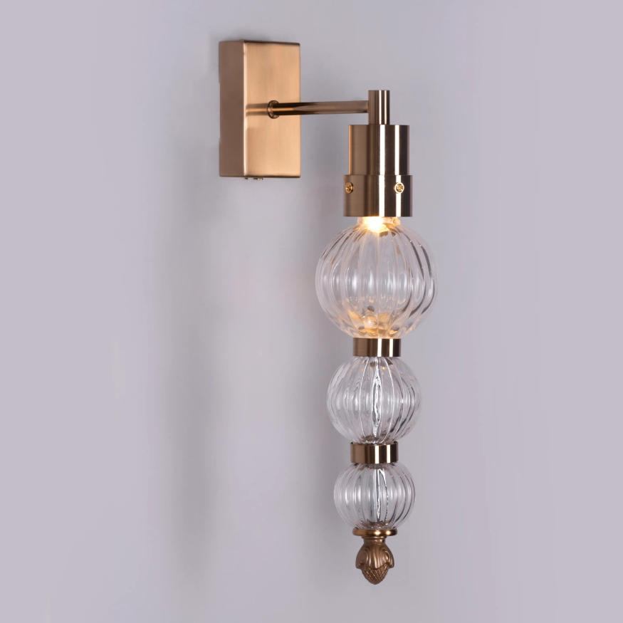 Halo Arc Modern Globe Wall Light - 8in * 12in (J)