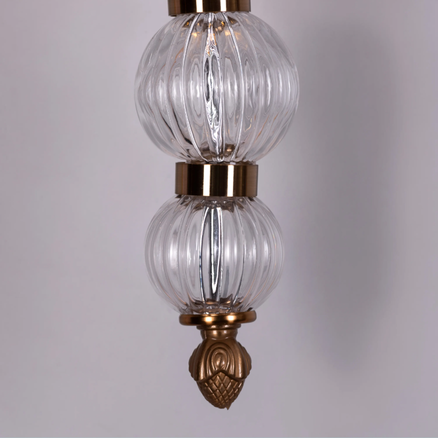 Halo Arc Modern Globe Wall Light - 8in * 12in (J)