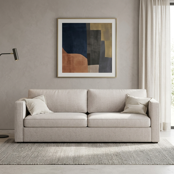 Haven Modern Fabric 2-Seater Sofa (1800mm) - (NO)
