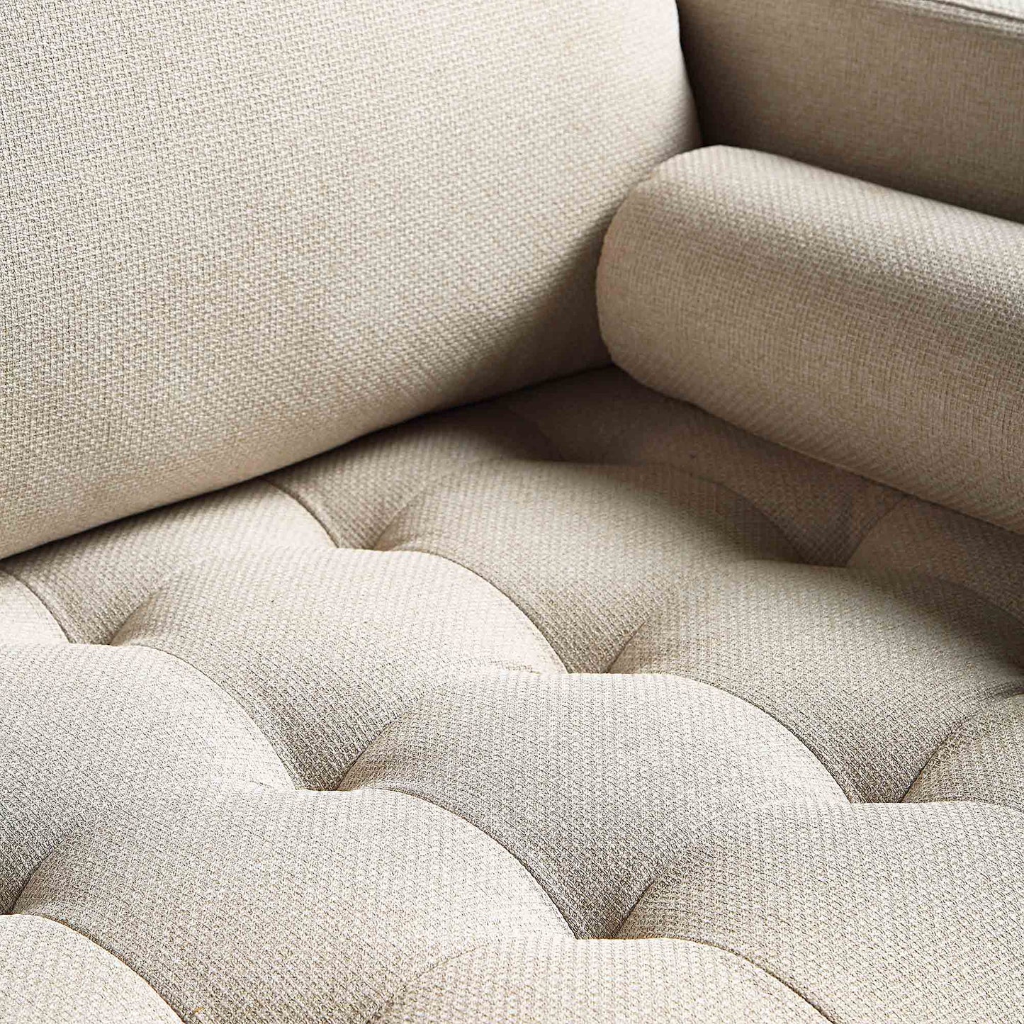 Hola 3-Seater Upholstered Sofa W 223 x D 85 x H 83 cm - (OT)