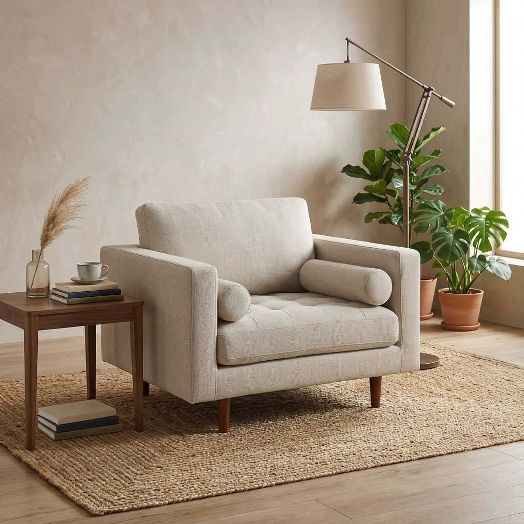 Hola Upholstered Armchair W 109 x D 85 x H 83 cm - (OT)