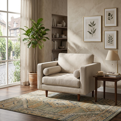 Hola Upholstered Armchair W 109 x D 85 x H 83 cm - (OT)