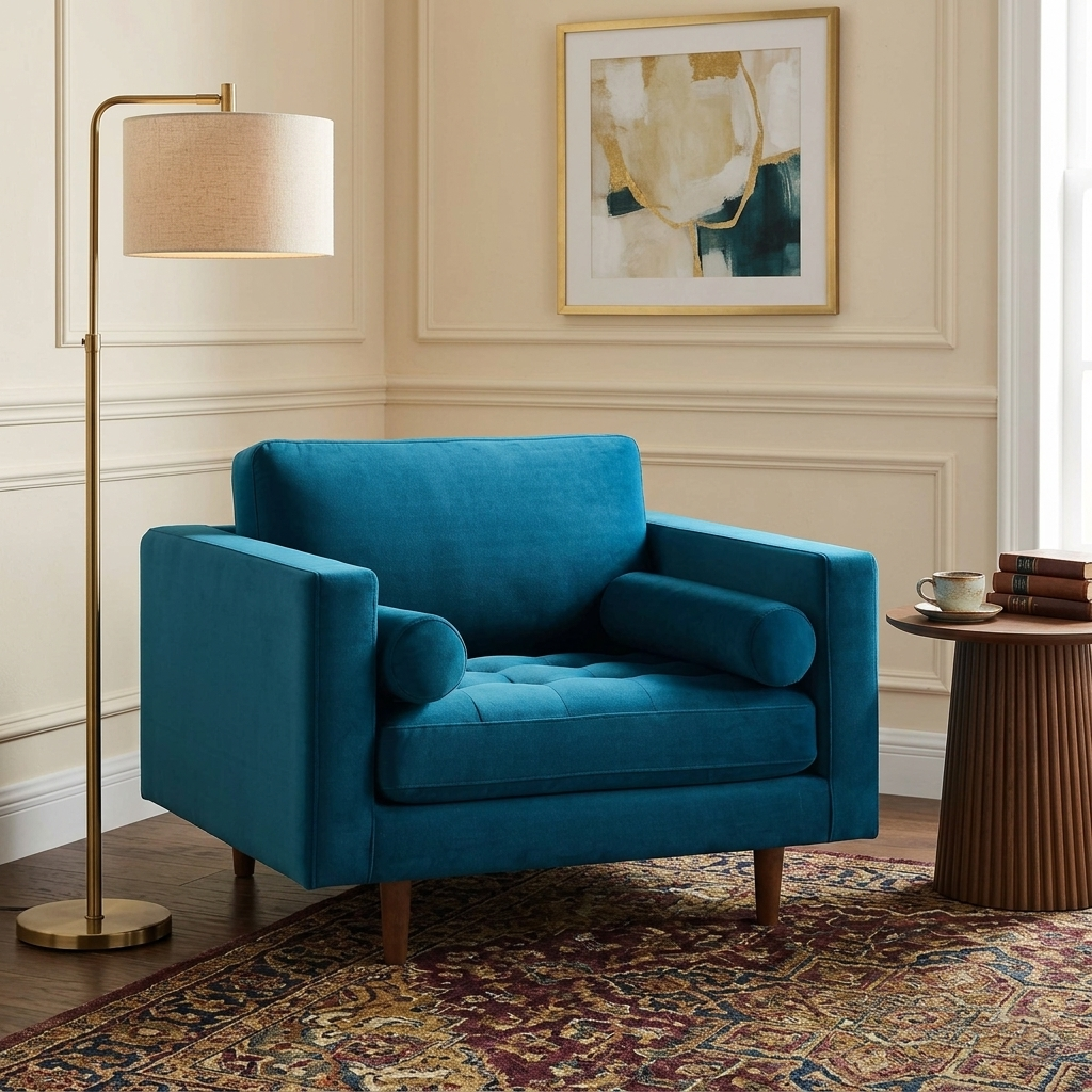 Hola Upholstered Armchair W 109 x D 85 x H 83 cm - (OT)