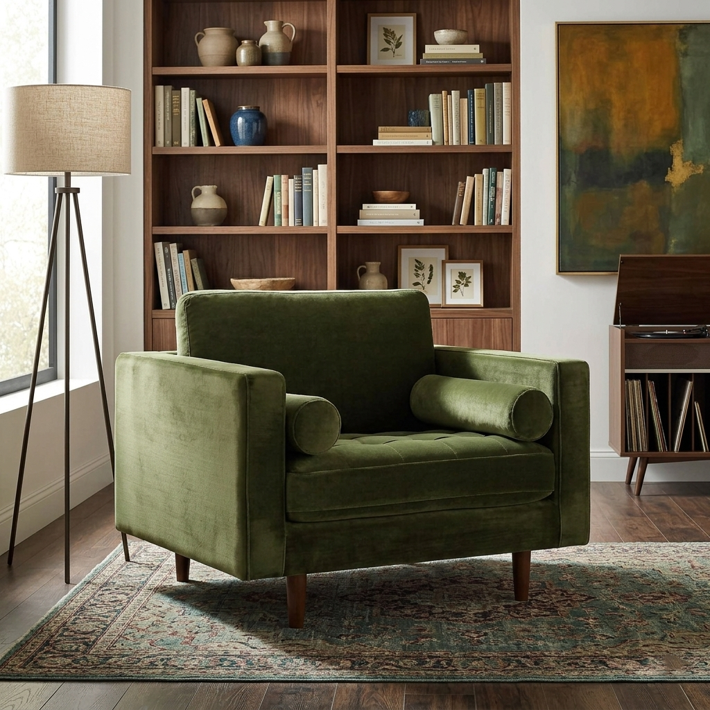 Hola Upholstered Armchair W 109 x D 85 x H 83 cm - (OT)