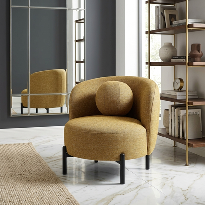 Jaba 1-Seater Upholstered Sofa W 70 x D 84 x H 75 cm - (OT)