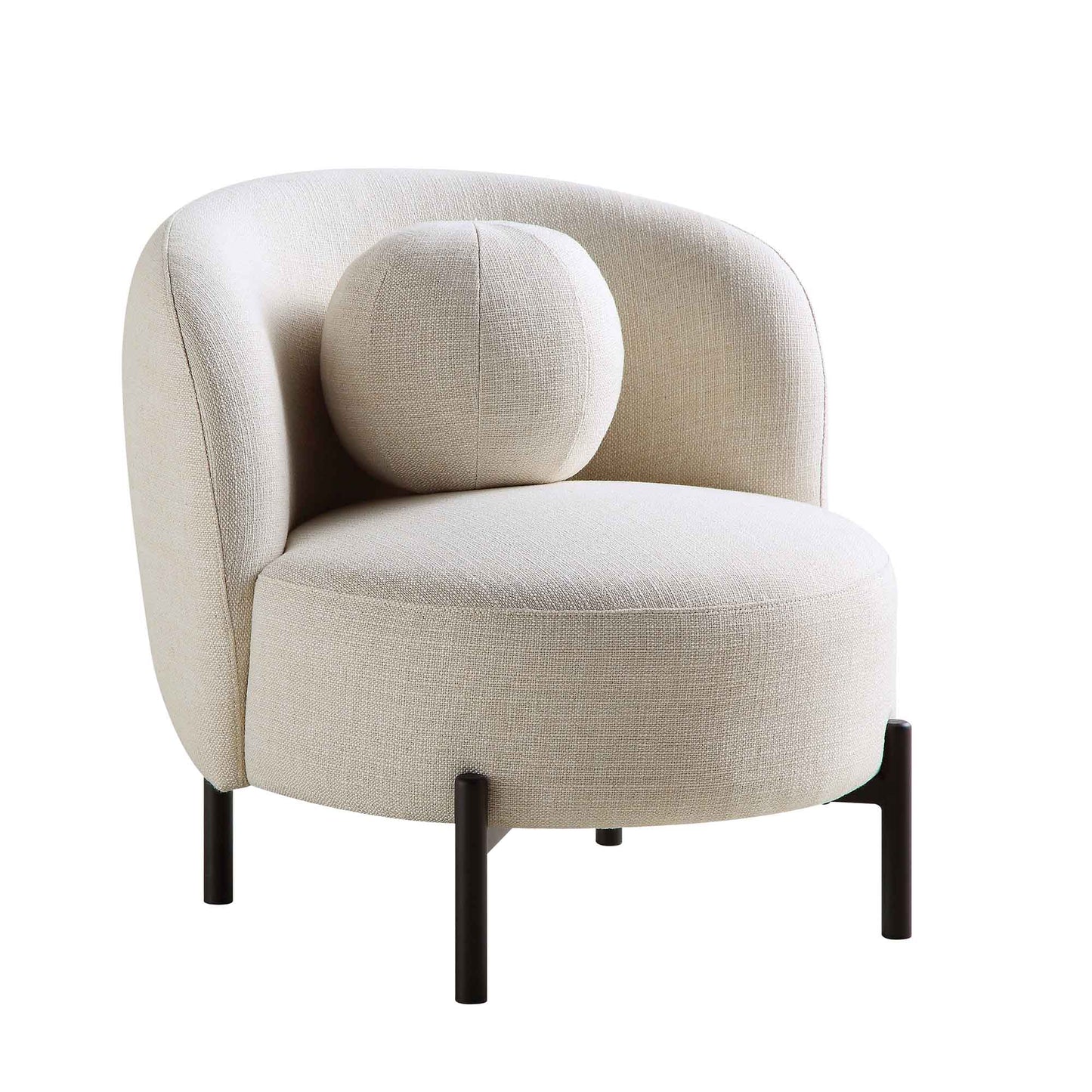 Jaba 1-Seater Upholstered Sofa W 70 x D 84 x H 75 cm - (OT)