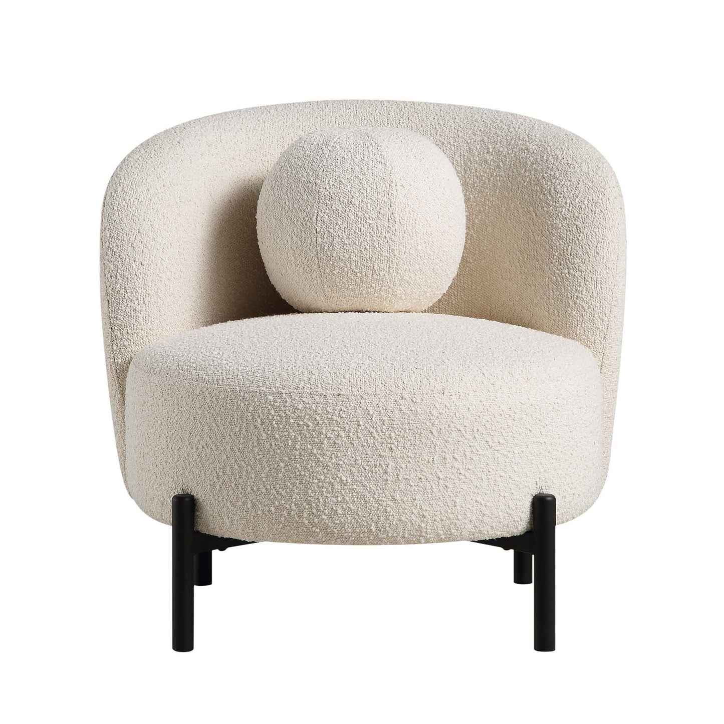 Jaba 1-Seater Upholstered Sofa W 70 x D 84 x H 75 cm - (OT)