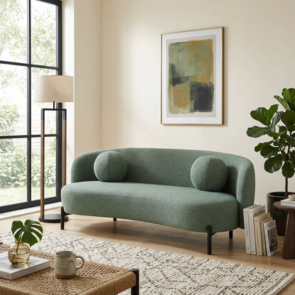 Jaba 2-Seater Upholstered Sofa W 125 x D 92 x H 78 cm - (OT)