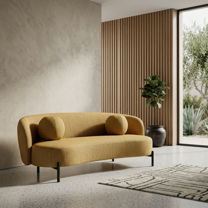 Jaba 2-Seater Upholstered Sofa W 125 x D 92 x H 78 cm - (OT)