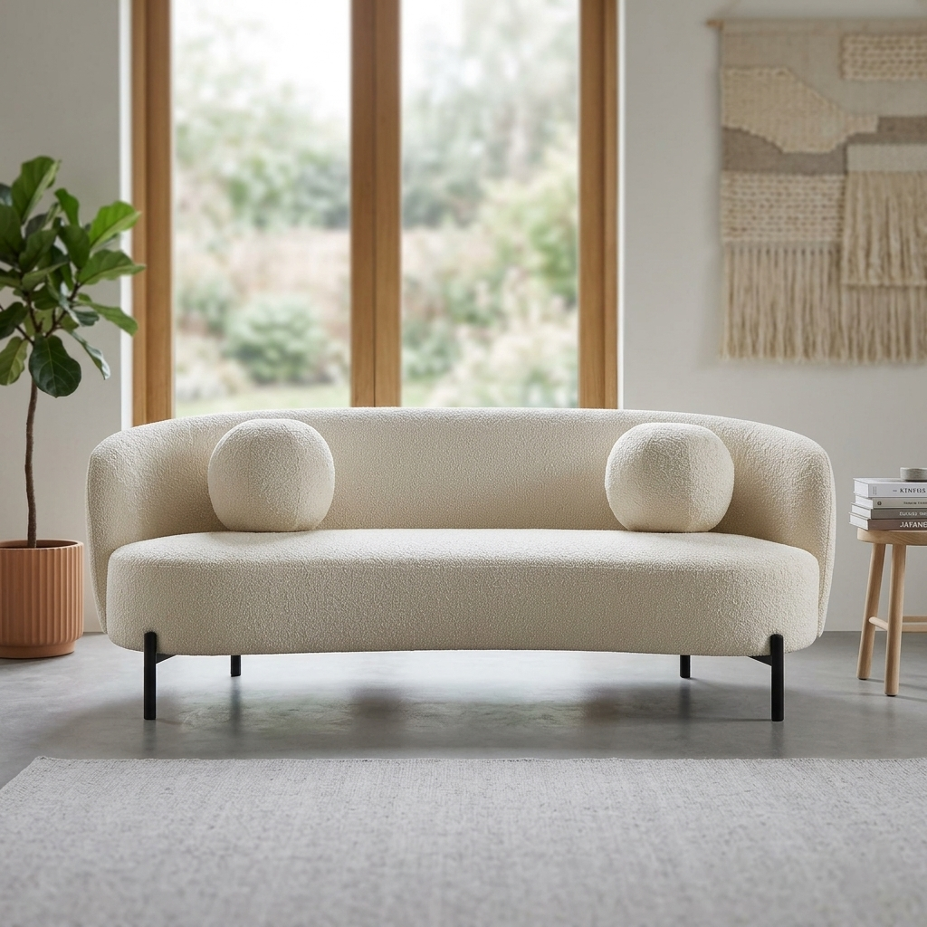 Jaba 2-Seater Upholstered Sofa W 125 x D 92 x H 78 cm - (OT)