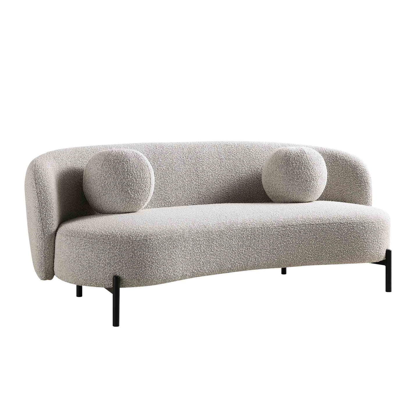 Jaba 2-Seater Upholstered Sofa W 125 x D 92 x H 78 cm - (OT)