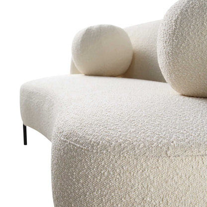 Jaba 3-Seater Upholstered Sofa W 192 x D 94 x H 78 cm - (OT)