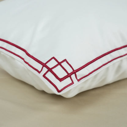 Junoon Hermione (400 TC) - 100% Cotton King-Size Bedsheet + 4 Pillow Covers