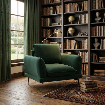 Kabi 1-Seater Upholstered Sofa W 96 x D 85 x H 82 cm - (OT)