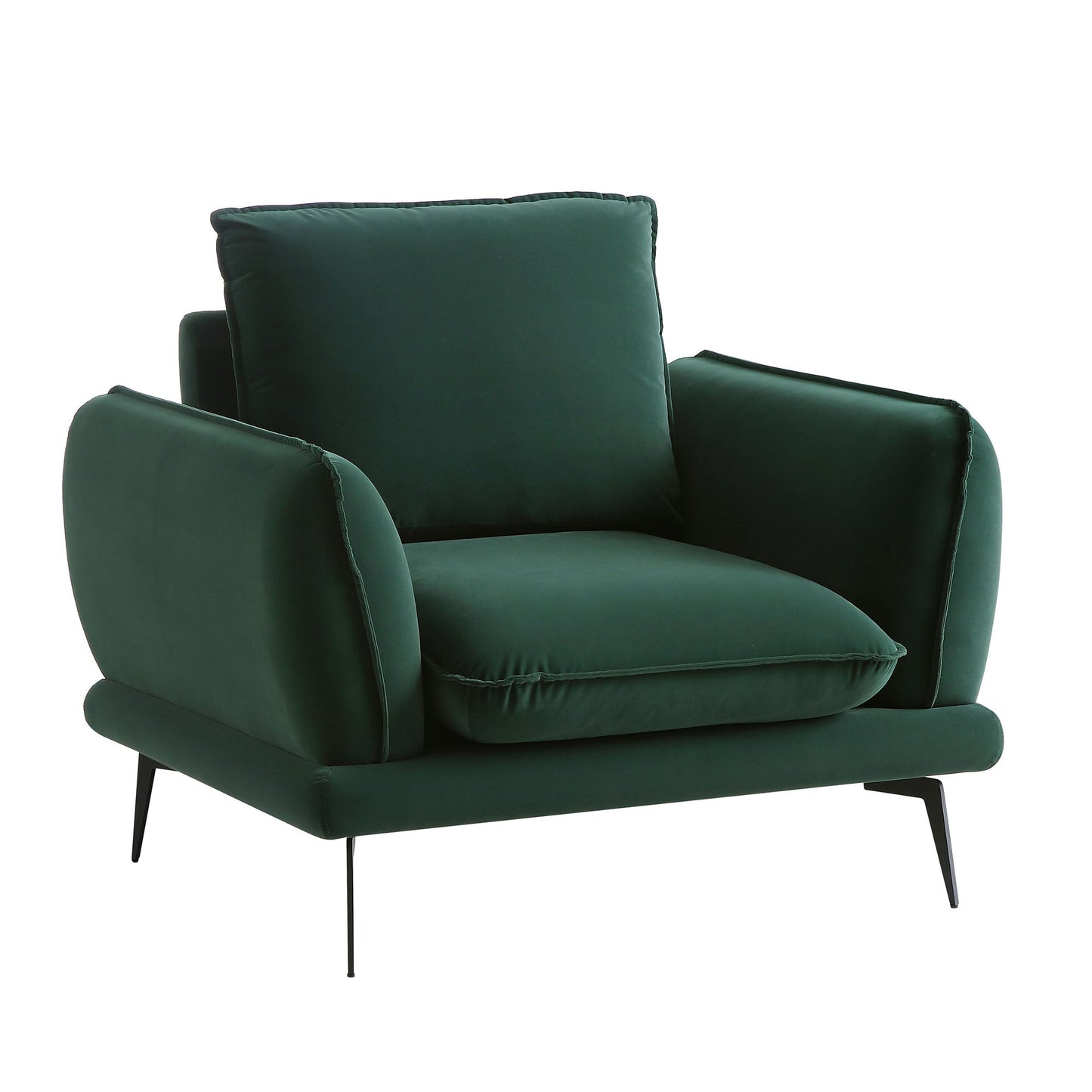 Kabi 1-Seater Upholstered Sofa W 96 x D 85 x H 82 cm - (OT)