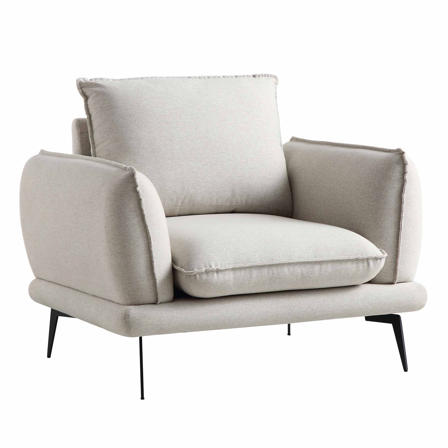 Kabi 1-Seater Upholstered Sofa W 96 x D 85 x H 82 cm - (OT)