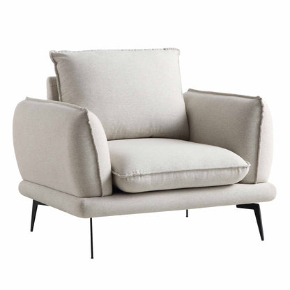 Kabi 1-Seater Upholstered Sofa W 96 x D 85 x H 82 cm - (OT)