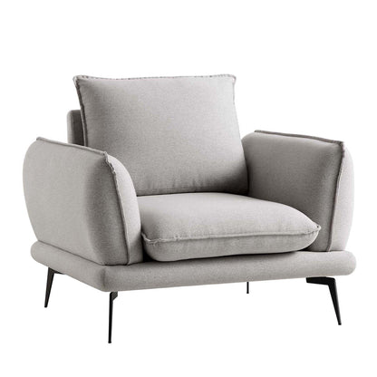 Kabi 1-Seater Upholstered Sofa W 96 x D 85 x H 82 cm - (OT)
