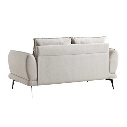 Kabi Upholstered Fabric 2-Seater Sofa W 153 x D 85 x H 82 cm - (OT)