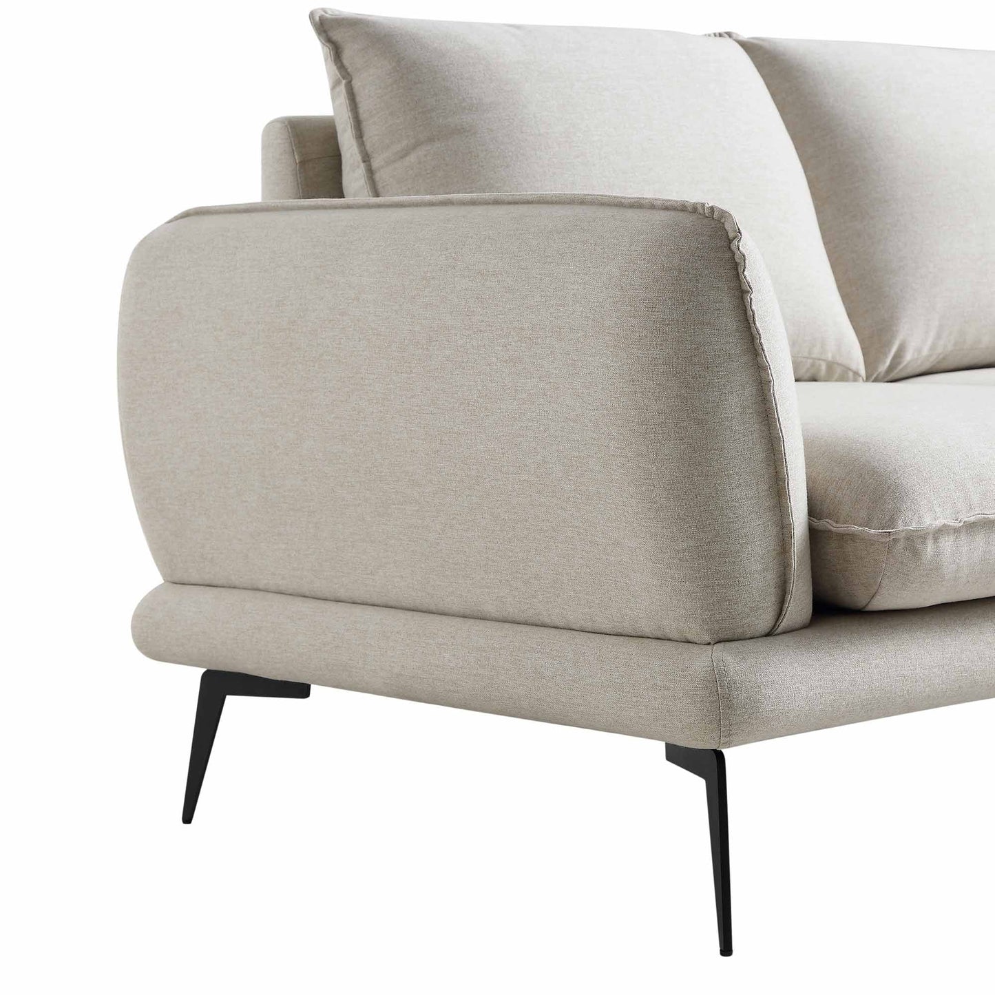 Kabi Upholstered Fabric 2-Seater Sofa W 153 x D 85 x H 82 cm - (OT)
