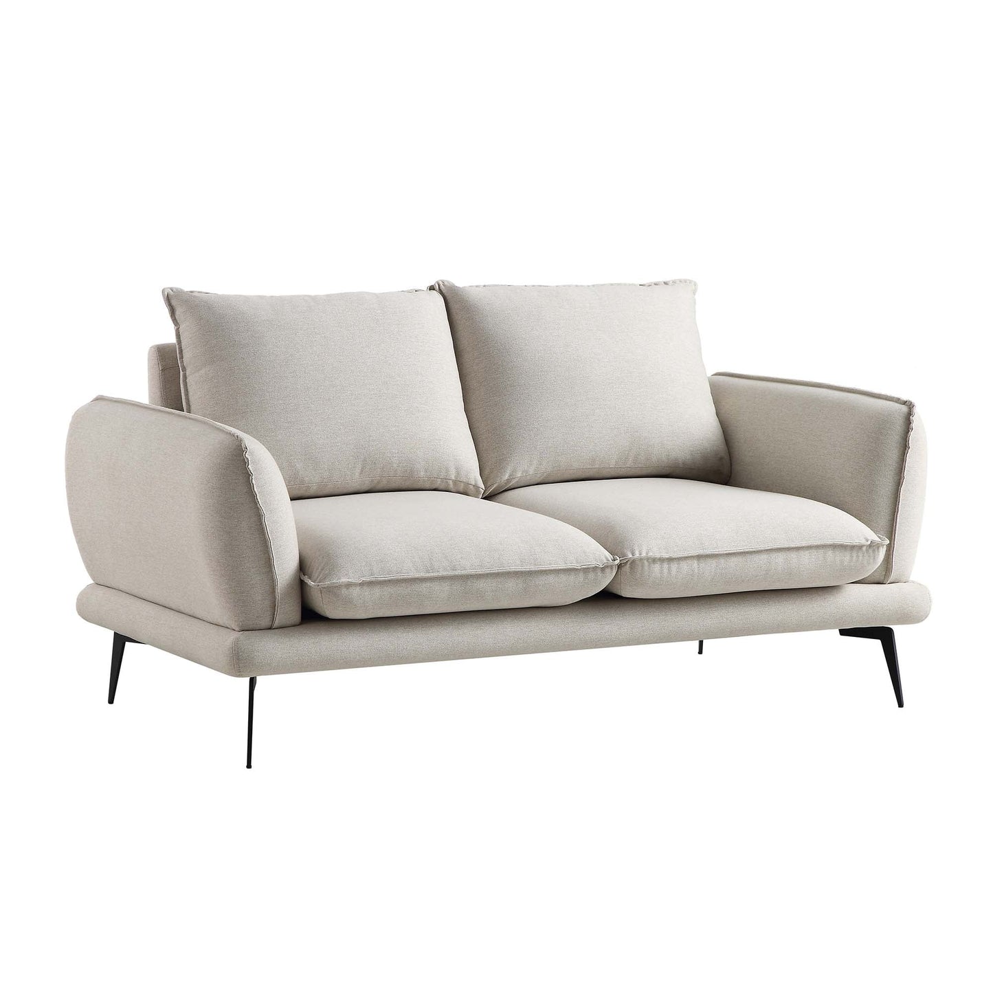 Kabi Upholstered Fabric 2-Seater Sofa W 153 x D 85 x H 82 cm - (OT)