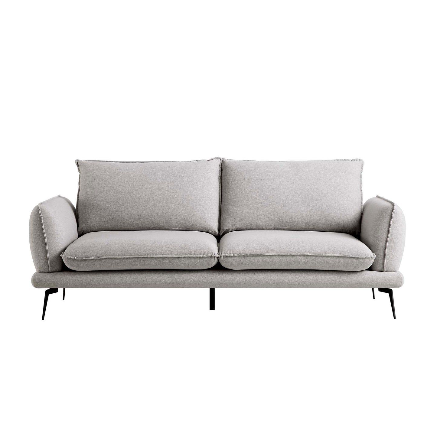 Kabi Upholstered Fabric 3-Seater Sofa W 197 x D 85 x H 82 cm - (OT)