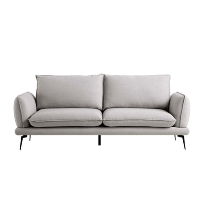 Kabi Upholstered Fabric 3-Seater Sofa W 197 x D 85 x H 82 cm - (OT)