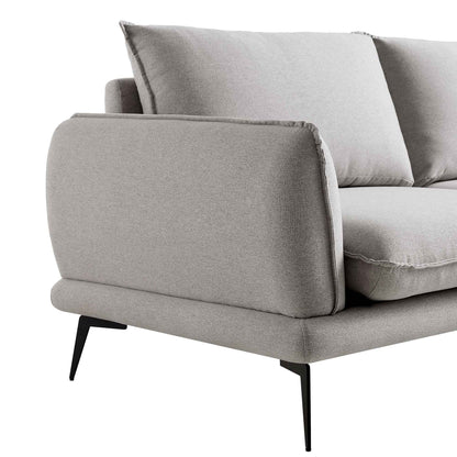Kabi Upholstered Fabric 3-Seater Sofa W 197 x D 85 x H 82 cm - (OT)