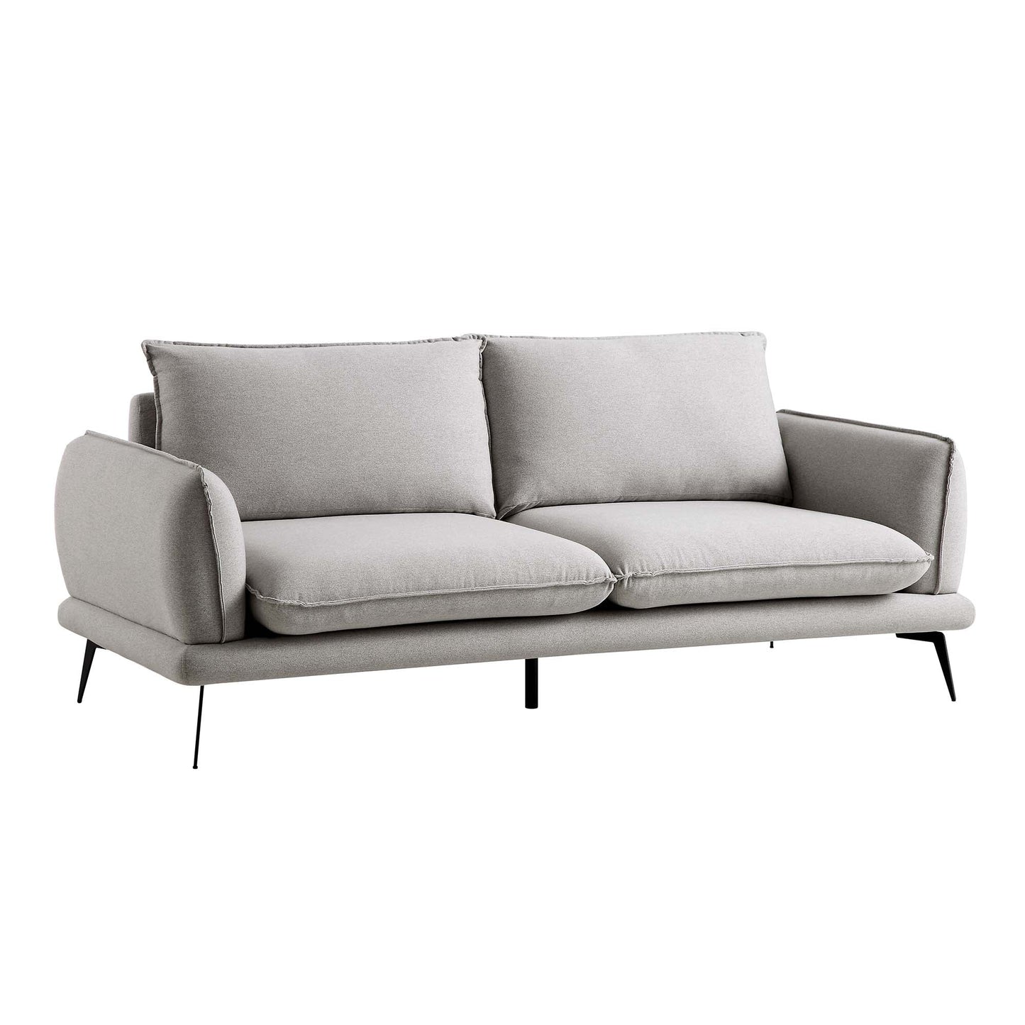 Kabi Upholstered Fabric 3-Seater Sofa W 197 x D 85 x H 82 cm - (OT)