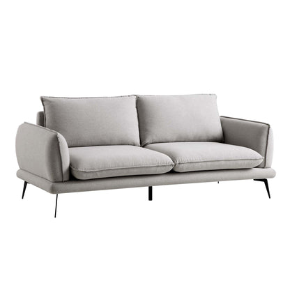 Kabi Upholstered Fabric 3-Seater Sofa W 197 x D 85 x H 82 cm - (OT)