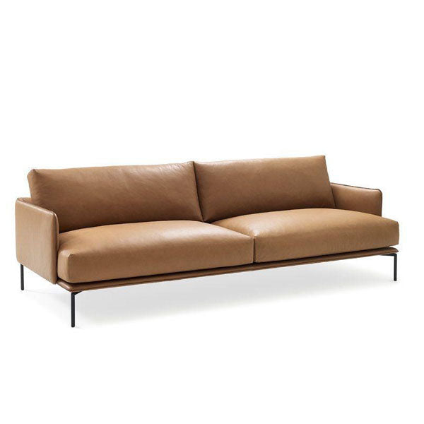 Kora Asymmetric Curved Bouclé 2-Seater Sofa (1800mm) - (NO)