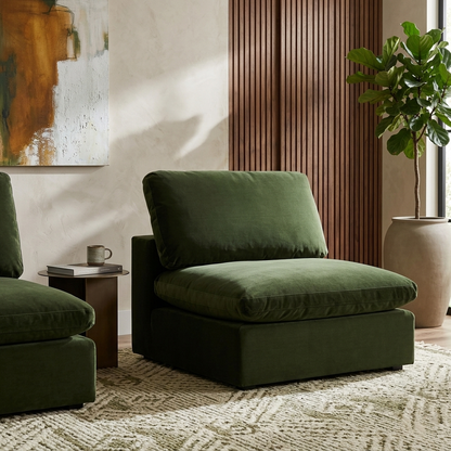 Lavi 1-Seater Armless Modular Sofa W 96 x D 100 x H 88 cm - (OT)