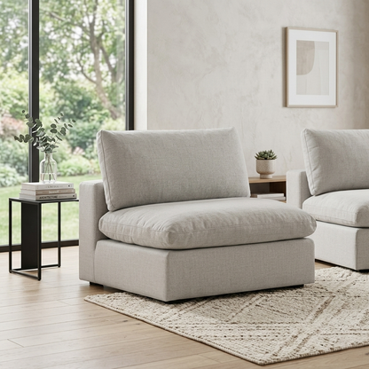Lavi 1-Seater Armless Modular Sofa W 96 x D 100 x H 88 cm - (OT)