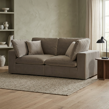 Lavi 2-Seater Arm Modular Sofa W 193 x D 100 x H 88 cm - (OT)