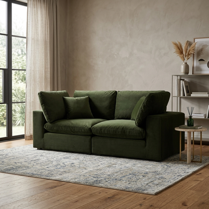 Lavi 2-Seater Arm Modular Sofa W 193 x D 100 x H 88 cm - (OT)